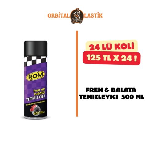 ROM  FREN & BALATA TEMIZLEYICI  SPREYİ 500 ML X 24